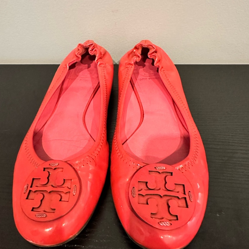 Tory Burch pink flats